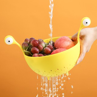 Rổ Nhựa Đựng Trái Cây Họa Tiết Hoạt Hình Dễ Thương