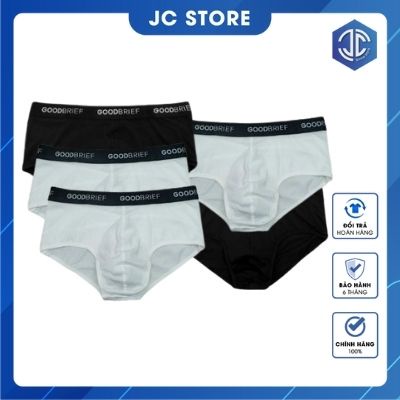 COMBO 5 Quần lót nam tam giác Goodbrief Underwear, thoáng mát, không thấm mồ hôi (Màu ngẫu nhiên)