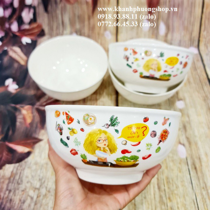 Tô sứ trắng - tô sứ