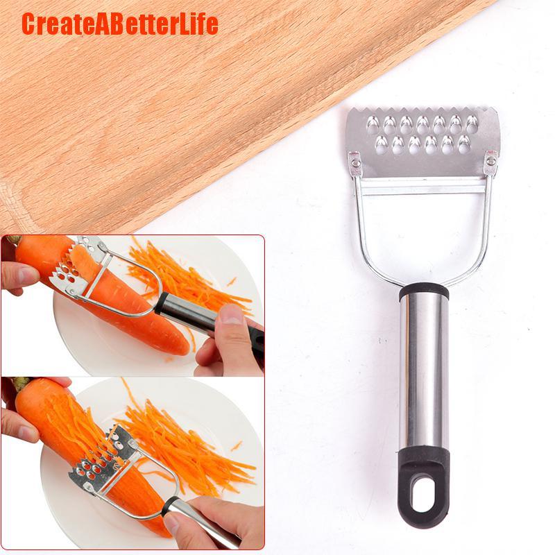 1 Dao Bào Sợi Củ Quả Bằng Thép Không Gỉ
