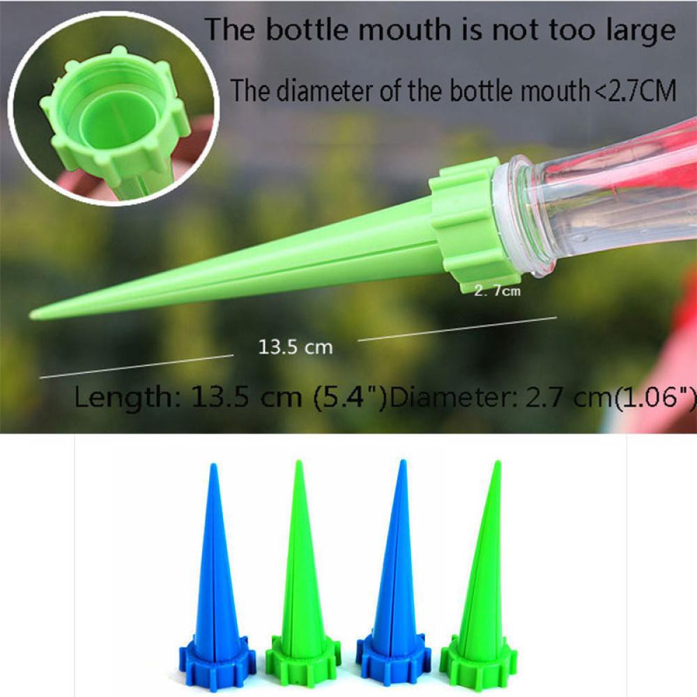 Set 4 vòi tưới cây nhỏ giọt tự động gắn chai nước tiện dụng