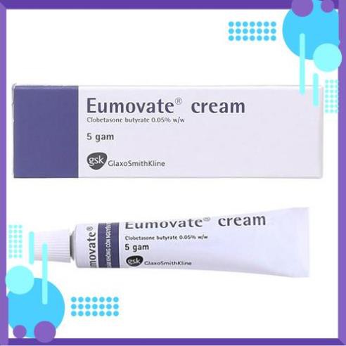 KEM BÔI DA EUMOVATE CREAM 5G-DÙNG ĐƯỢC CHO TRẺ SƠ SINH