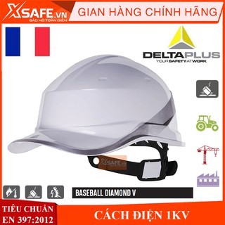 MŨ BẢO HỘ DELTAPLUS BASEBALL DINAMOND V