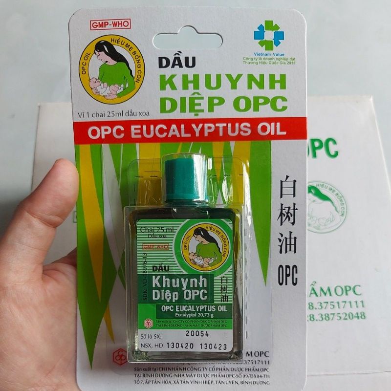 ( Chính hãng ) Dầu khuynh diệp OPC 25ml.