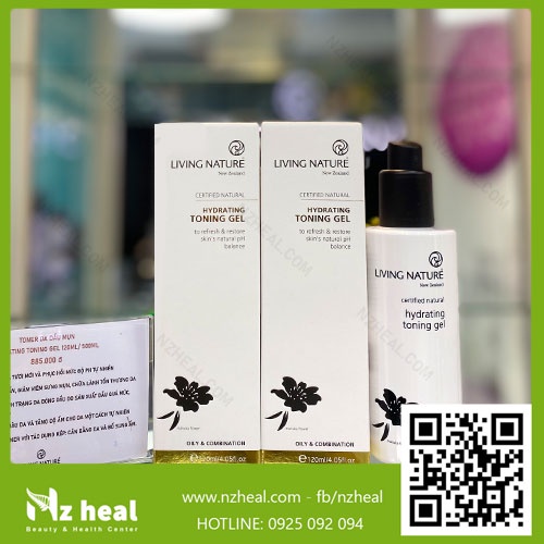 [Hỏa tốc] Mặt nạ dưỡng ẩm Living Nature Hydrating Gel Mask 50ml