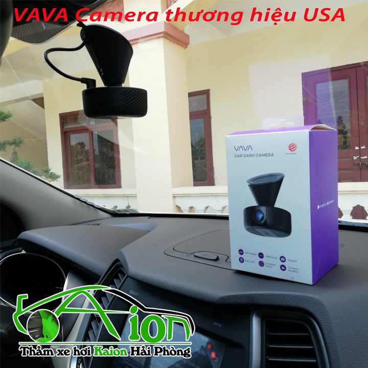 Camera hành trình VAVA Dash CD-001 - Ghi hình 1080 60 khung hình / giây - thương hiệu Mỹ - Chính hãng| VAVA Dash Cam USA