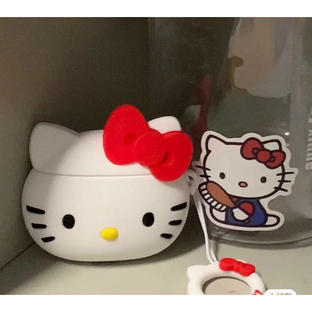 Vỏ Bảo Vệ Hộp Sạc Tai Nghe AirPods 2 3 pro 3 Hình Hello Kitty Dễ Thương