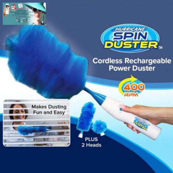 Chổi quét bụi thông minh, chổi lau bụi đa năng Spin Duster