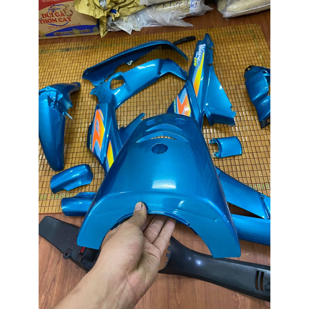 Dàn áo Wave nhỏ hàng Việt Nam loại 1 màu Ngọc