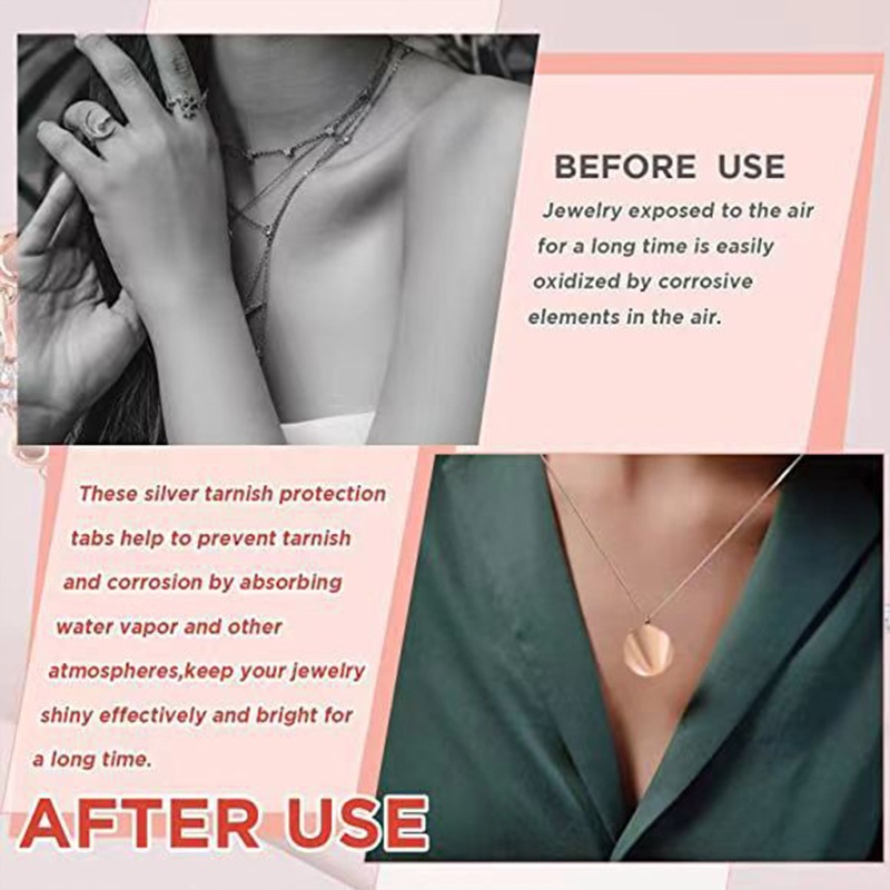 Sa Set 75 Dải Bọc Trang Sức Chống Xỉn Màu 3 Kích Cỡ