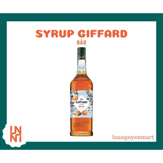 Siro/ Syrup Giffard Đào 1L