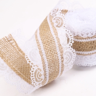 Cuộn Vải Ren 2m Đa Năng Dùng Để Trang Trí Thủ Công