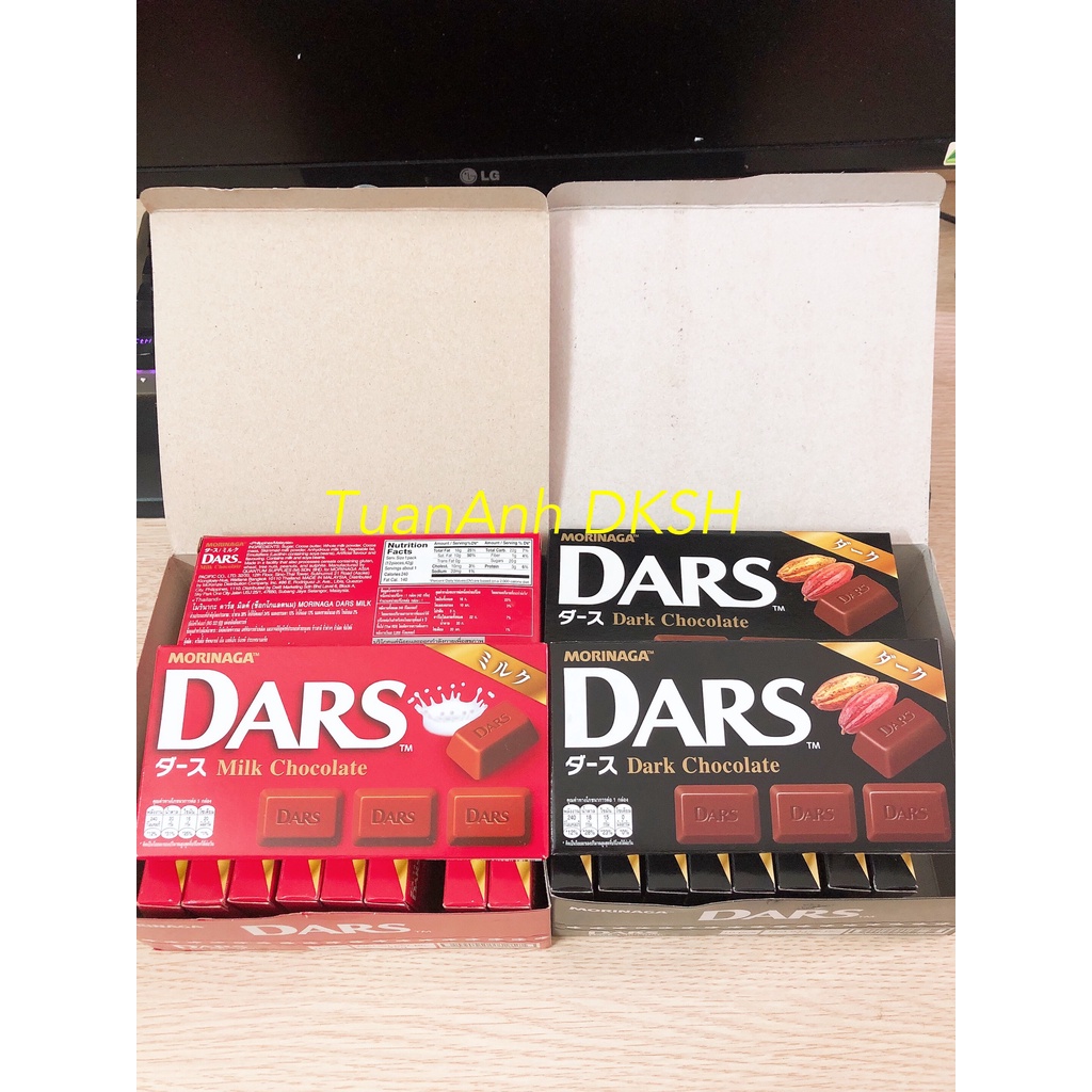 Morinaga Dars Nhật Bản vị Strawberry Milk-Hàng chính hãng DKSH Việt Nam