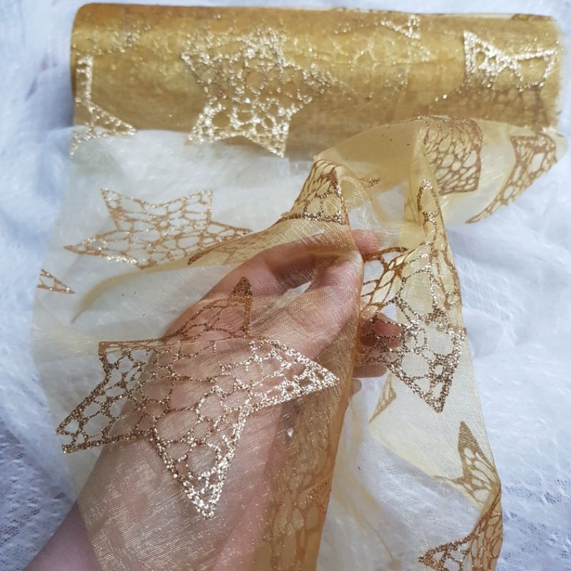 Ruy băng voan bản to 28cm