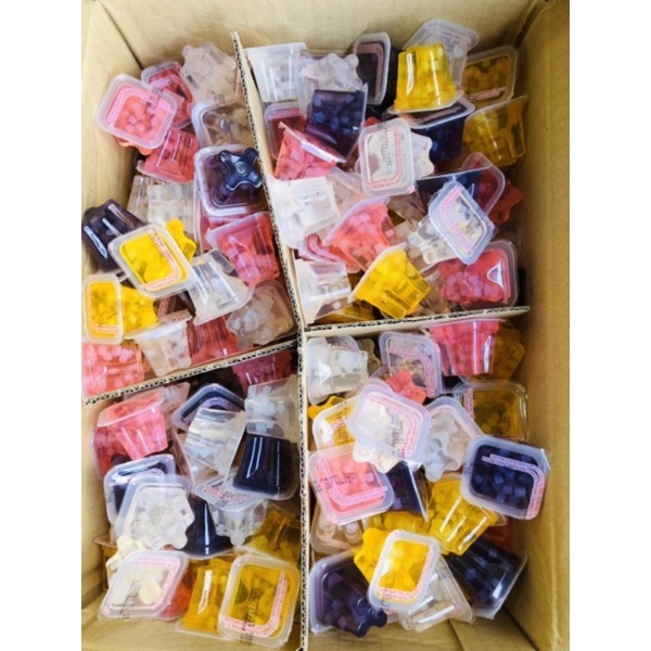 500gr Thạch Trái Cây KONJAC JELLY  Mix 4 Vị Thơm Ngon Dai Dòn Mát Lịm Bổ Sung Vitamin C Từ Trái Cây Tươi
