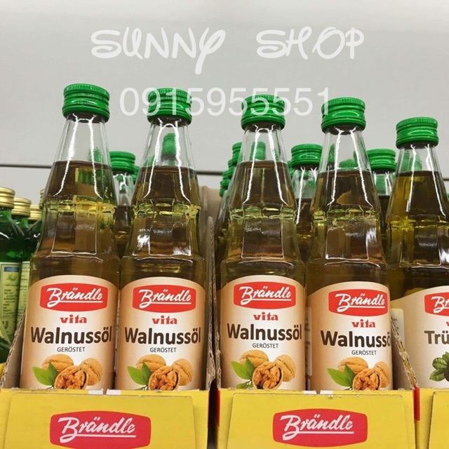 DẦU ÓC CHÓ WALNUSSOL ( Đức ) DÀNH CHO BÉ