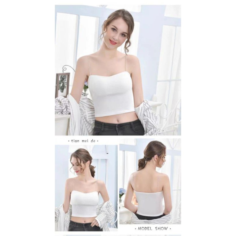 Áo Bra Dây Bún Cotton Xinh Xắn