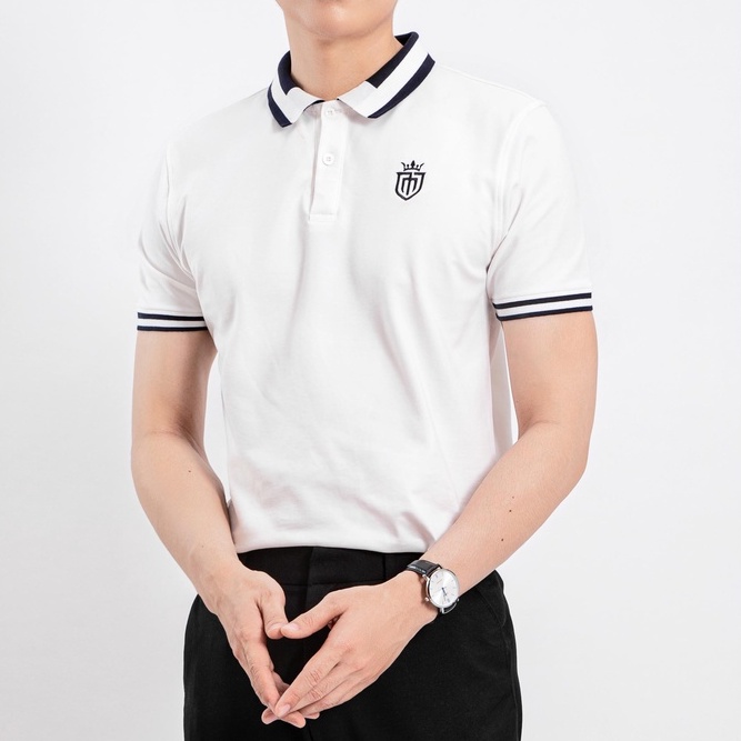Áo Polo nam cổ bẻ KING vải CVC co giãn 4 chiều cao cấp - Regular Fit - BUBMAN