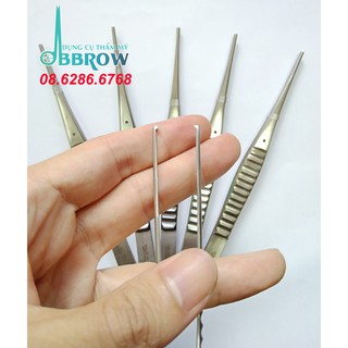 Nhíp Đầu Tù Có Mấu + Răng - Nỉa Đầu Tù Chuyên Sử Dụng Trong Phẫu Thuật, Sản Phẩm Cho Spa,TMV...