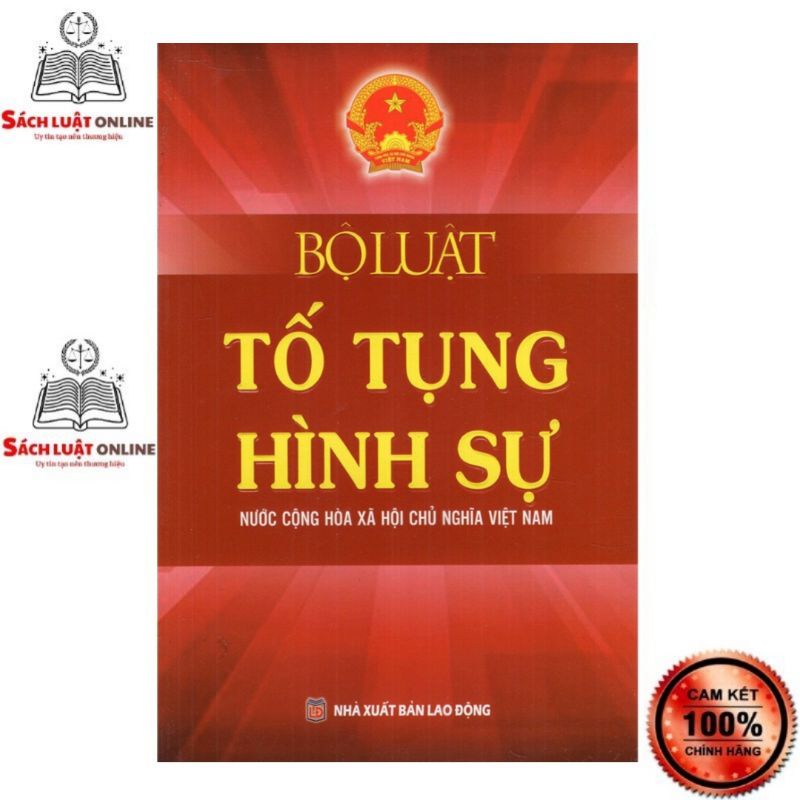 Sách - Bộ luật Tố tụng Hình sự (NXB Lao động)