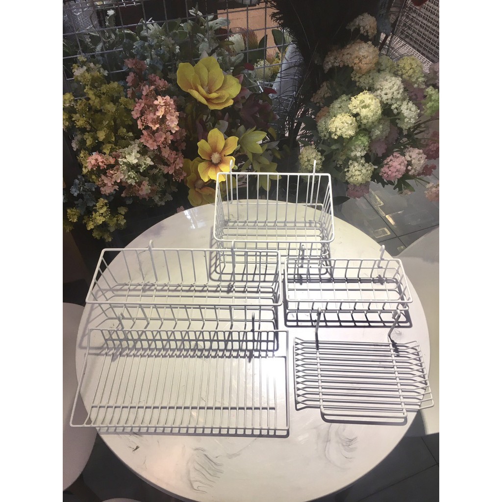 Combo 5 rổ lưới trang trí