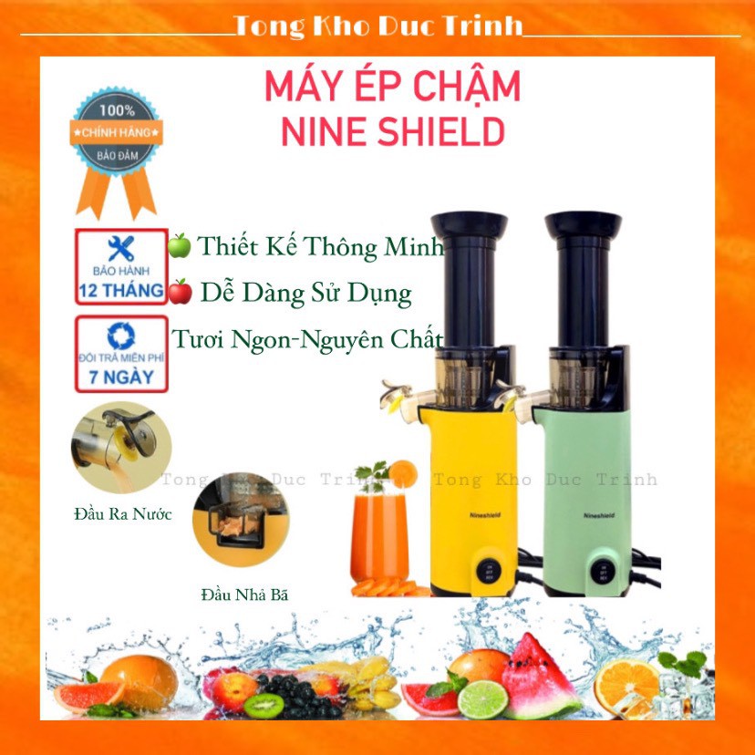 Máy ép chậm, máy ép hoa quả trái cây tốc độ chậm kiệt nước NỘI ĐỊA TRUNG