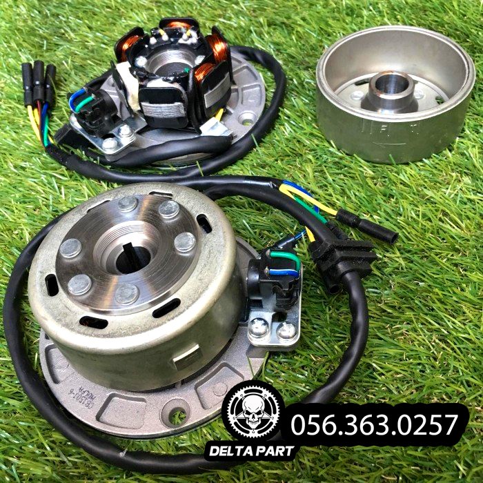 Bộ mâm lửa TAKEGAWA độ siêu mạnh hỗ trợ chống gãy dên cho wave dream 67... - Lửa take độ