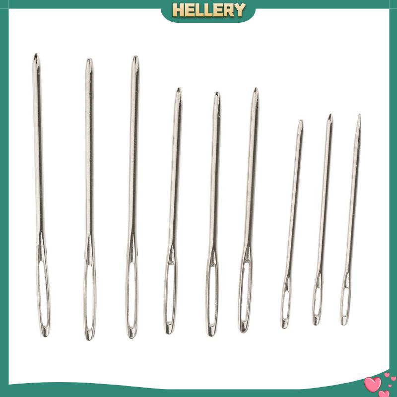 Bộ 9 Cây Kim Thêu Mắt To Bằng Thép Không Gỉ