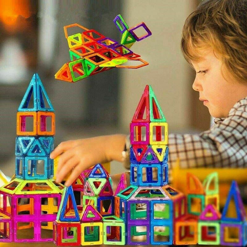 [Mã LIFETOYS1 giảm 30K đơn 99K] Bộ đồ chơi ghép hình nam châm 100 mảnh