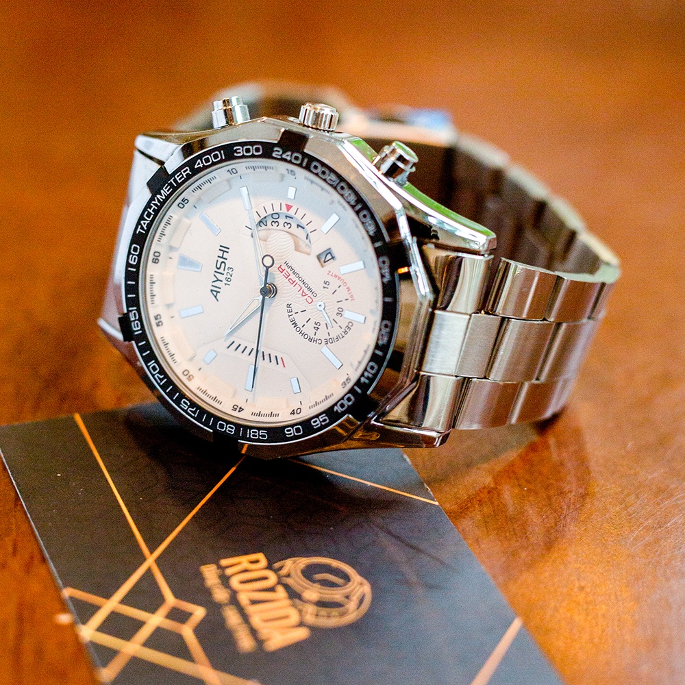 Đồng hồ nam chính hãng đẹp giá rẻ dây thép thời trang sang trọng cao cấp chống nước Rozida'1 DH05 | BigBuy360 - bigbuy360.vn