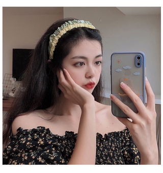 Băng Đô Chiffon 9K Hàn Quốc Dễ Thương Cho Nữ