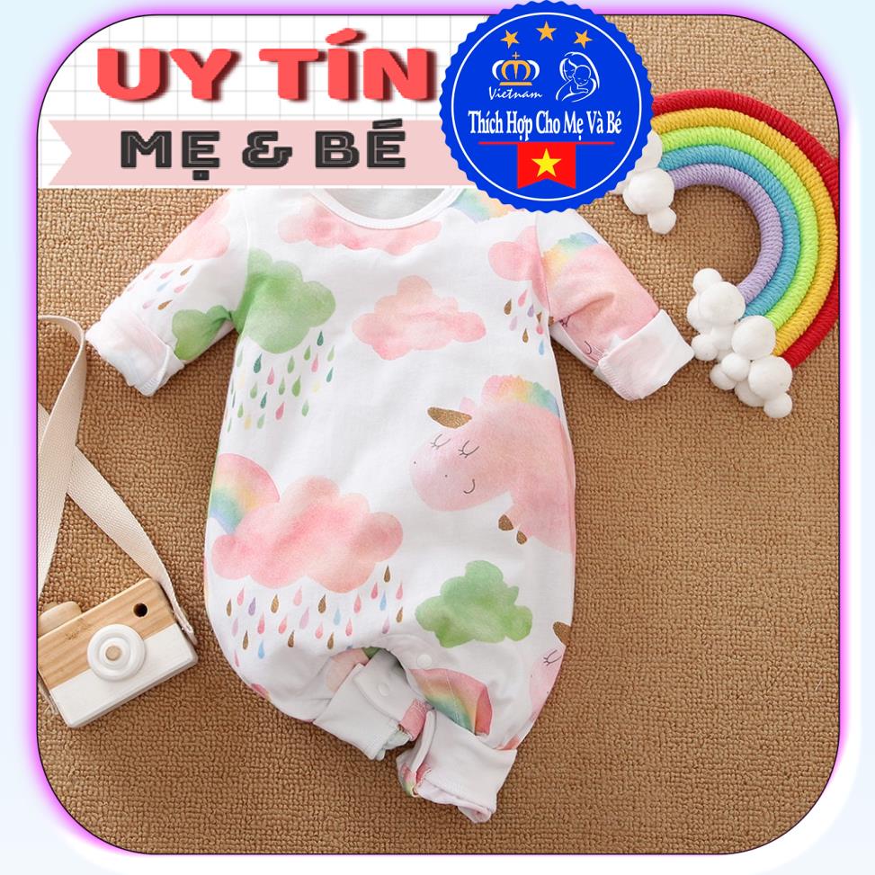 BodySuit giáng sinh noel cho bé, áo liền thân dễ thương dài tay ngắn tay cho bé gái và bé trai, cotton 100%, Aiueo Nhật.