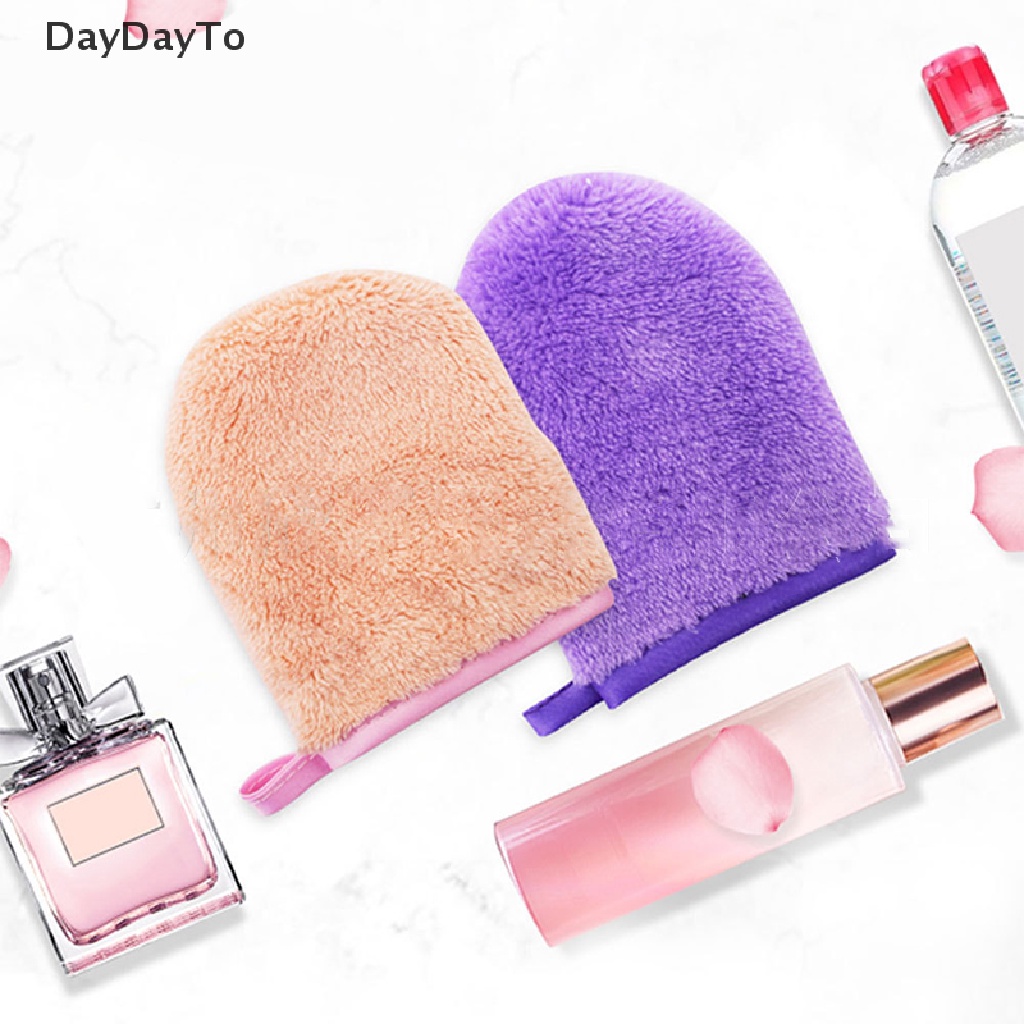 Găng Tay Tẩy Trang Daydoytto Bằng Sợi Microfiber Mềm Mại Có Thể Tái Sử Dụng