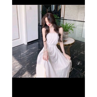 Đầm maxi 2 dây kiểu Pháp, Váy maxi nhẹ nhàng đi biển đi tiệc 🌹🌹