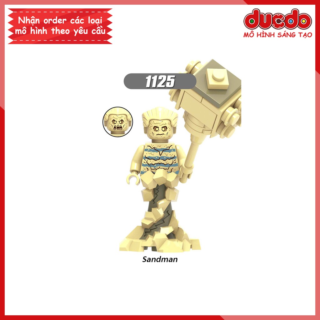 Minifigures Người cát Sandman tuyệt đẹp - Đồ chơi Lắp ghép Xếp hình Mini Mô hình KF702 XINH 1125