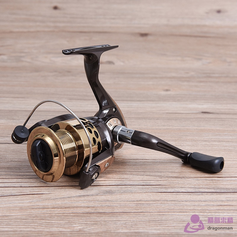 Máy câu cá 3 vòng bi tỉ lệ 5.2:1 dòng 1000-5000 chất lượng cao