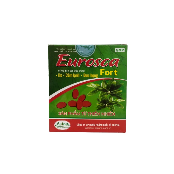 EUROSCA FORT - Giảm ho và cảm lạnh