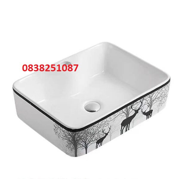 CHẬU LAVABO NGHỆ THUẬT - lavabo để bàn như hình sản phẩm không bao gồm vòi sen nhé