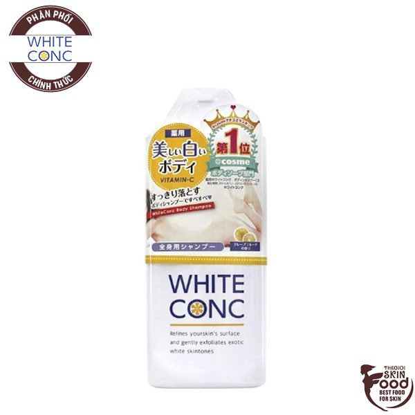 Sữa Tắm Trắng Da White Conc Body Shampoo CII 360ml