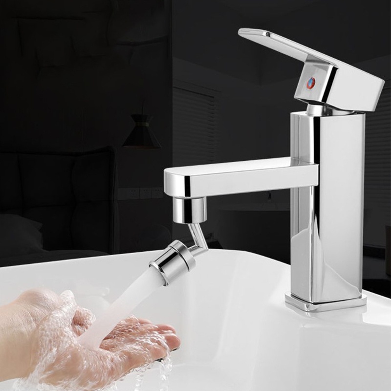 Đầu Lọc Gắn Vòi Nước Xoay 720 Độ Chống Bắn Tung Tóe Cho Nhà Bếp / Phòng Tắm