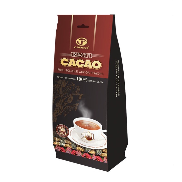 Cacao uống liền 2in1 túi 500g