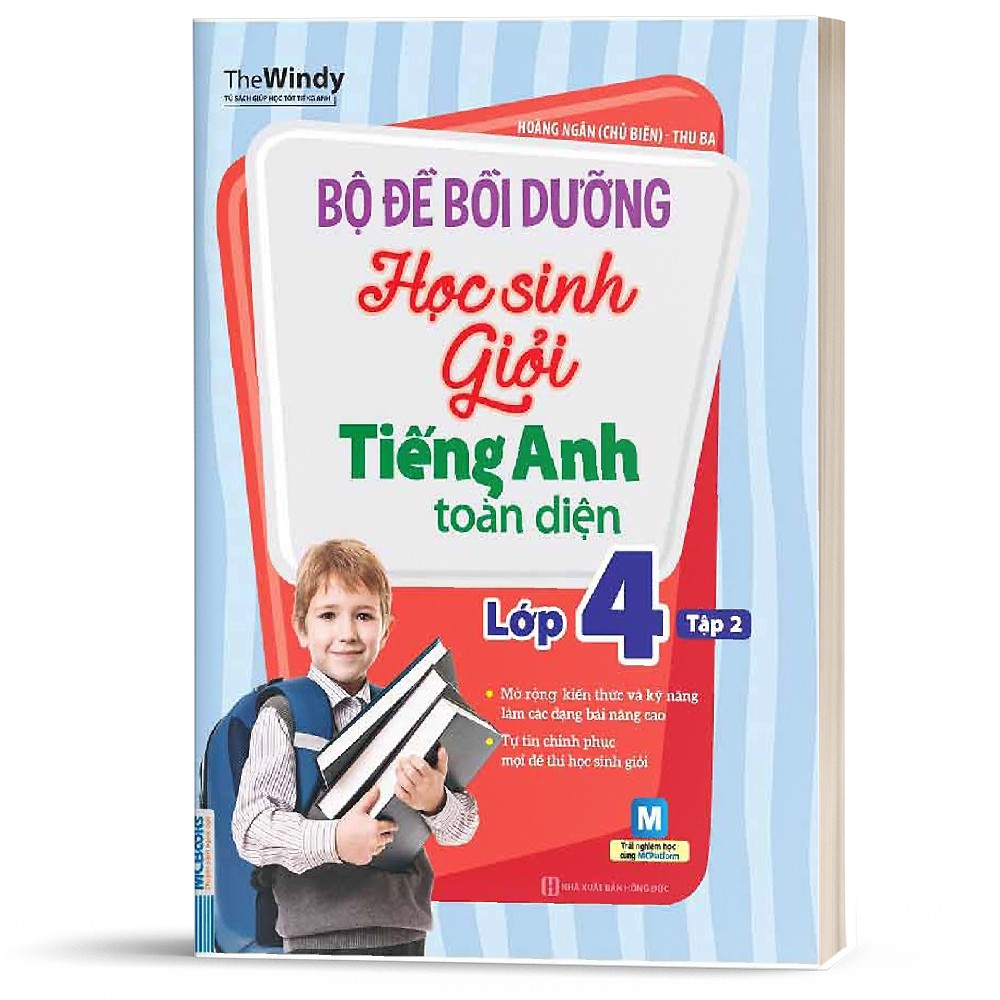 Sách - Bộ Đề Bồi Dưỡng Học Sinh Giỏi Tiếng Anh Toàn Diện Lớp 4 (Tập 2)