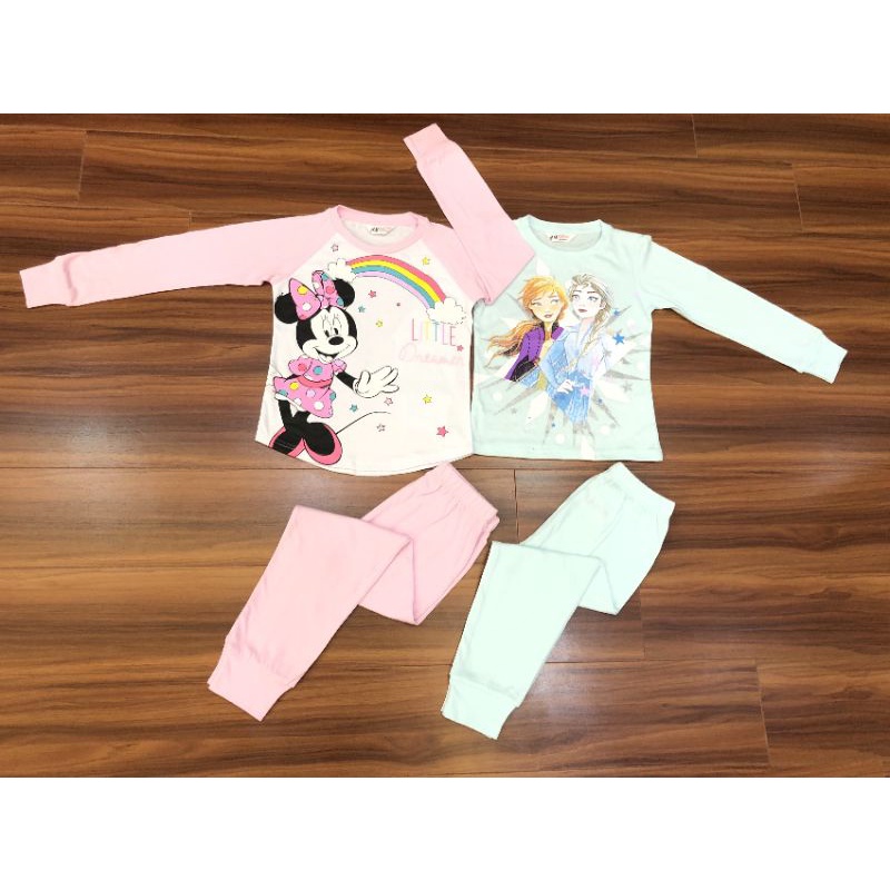 Bộ H.M cotton bé gái 2-12y