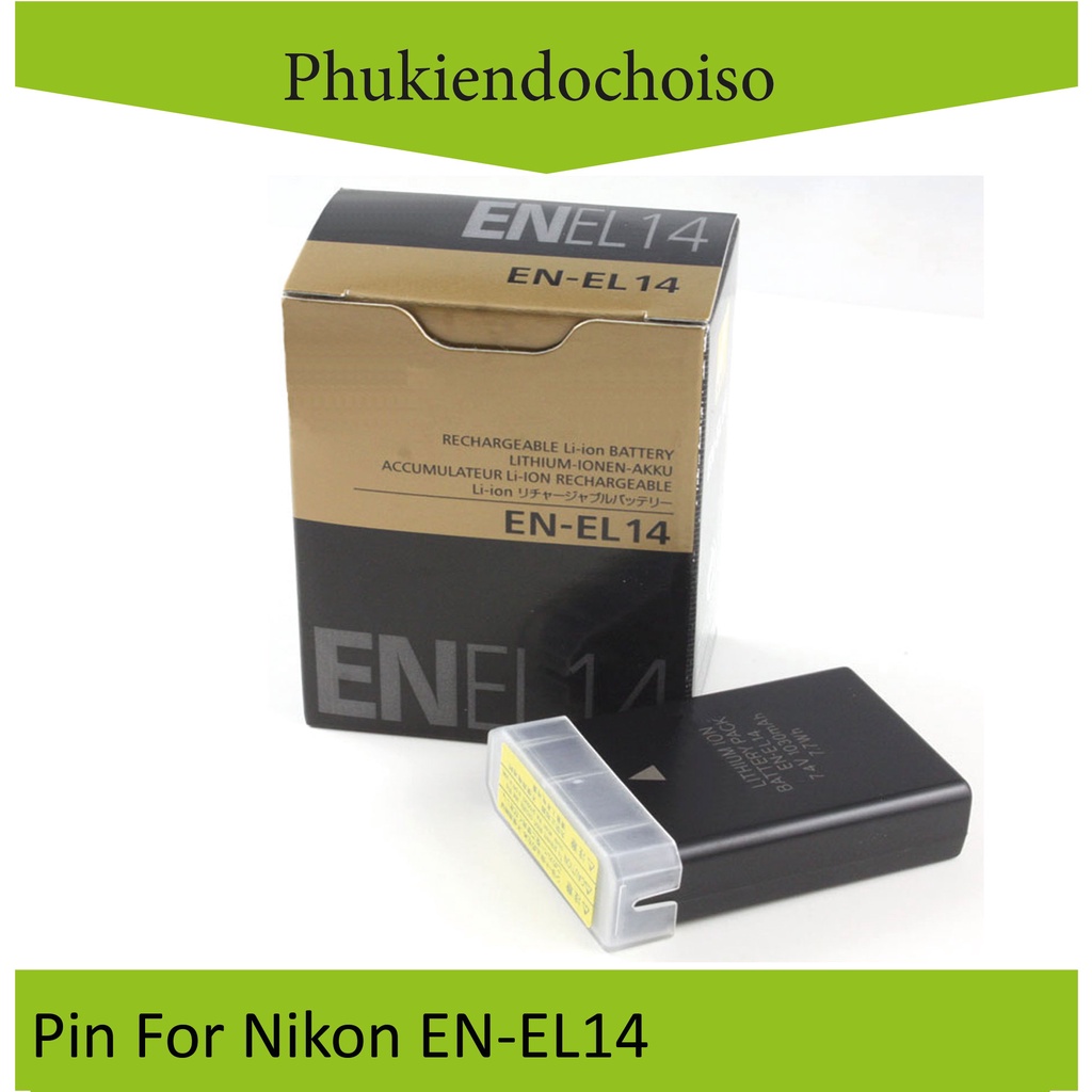 Tất cả các loại Pin for Pin máy ảnh Nikon