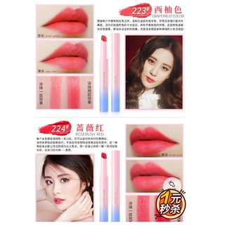Son lì dạng bút Maycreate bản vỏ hồng