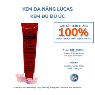Kem Lucas Papaw Ointment đu đủ Úc dưỡng da chống hăm đa năng - hàng nội địa LikeandBuy