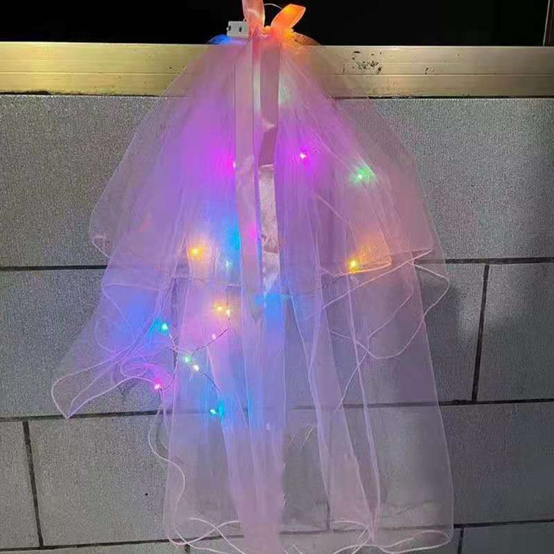 10mk Dây Voan Ngắn Nhiều Màu Sắc Trang Trí Đám Cưới