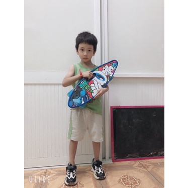 Ván trượt Skateboard Penny có tay cầm nhiều màu 4 bánh đèn led phát sáng