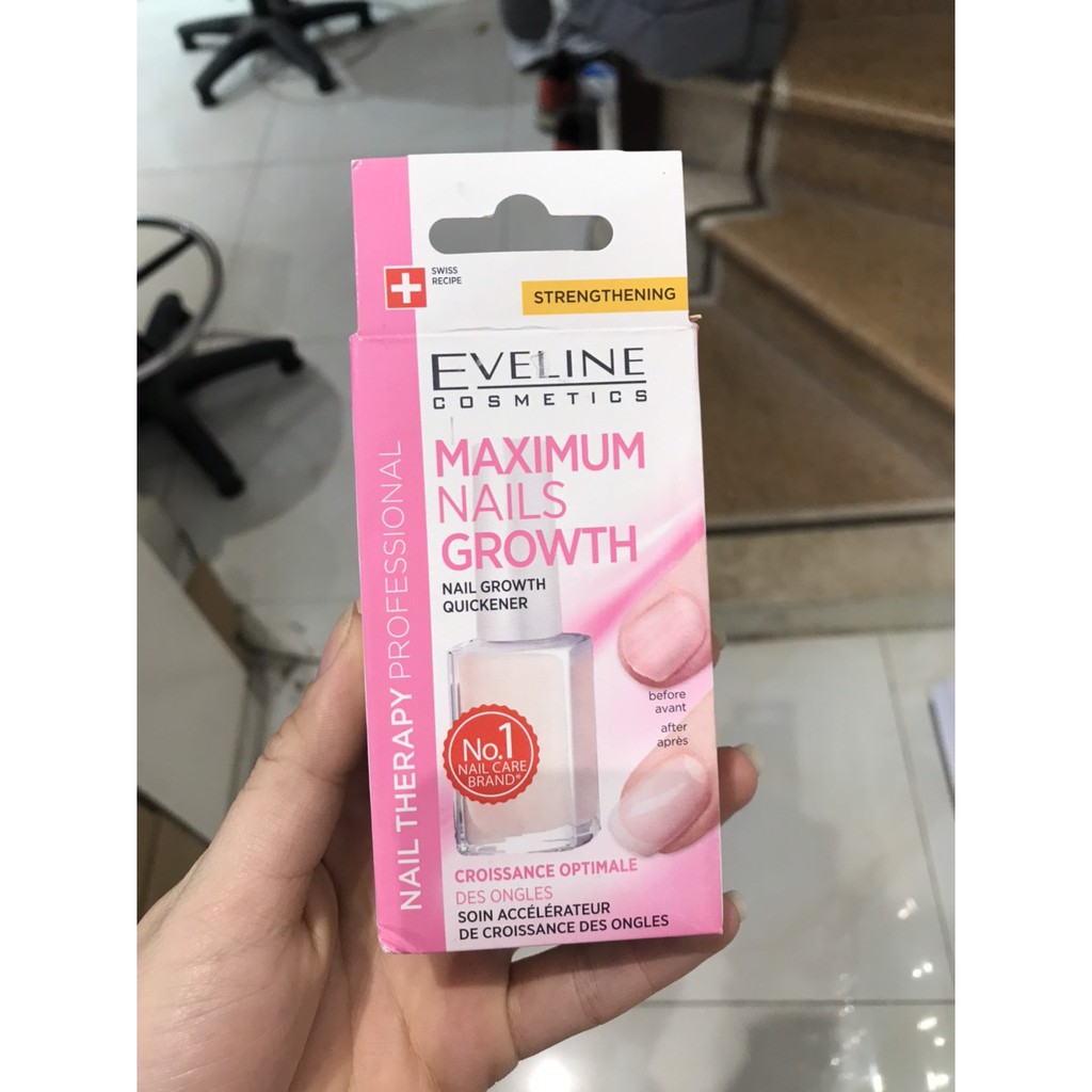 Tinh Chất Kích Thích Mọc Móng Eveline Spa Nail 12ml