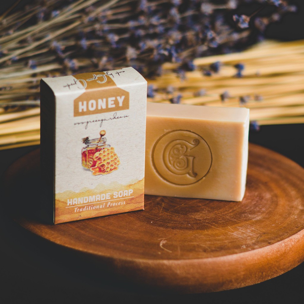 Xà phòng mật ong (honey handmade soap) Green Garden